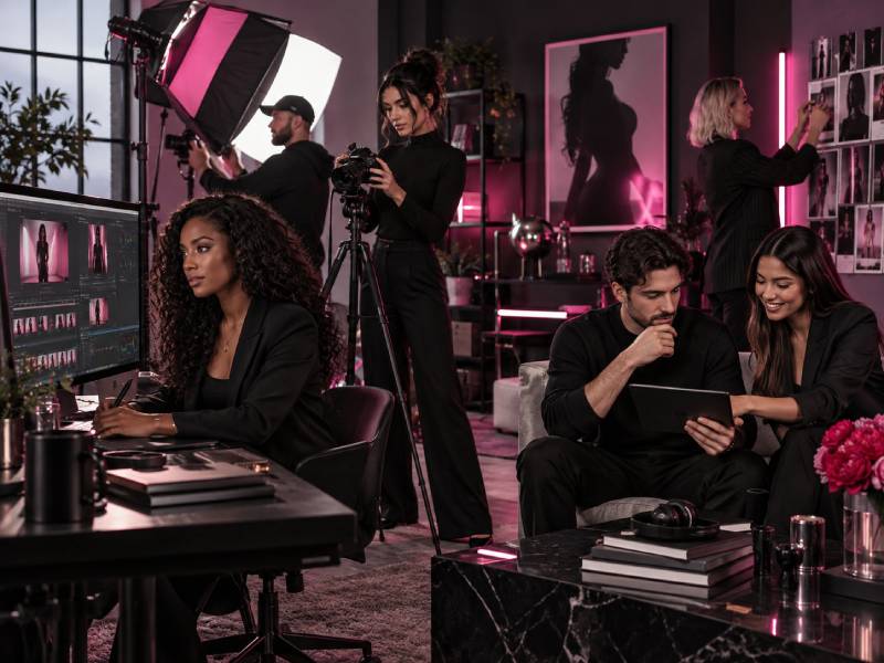 Digital creators and media professionals